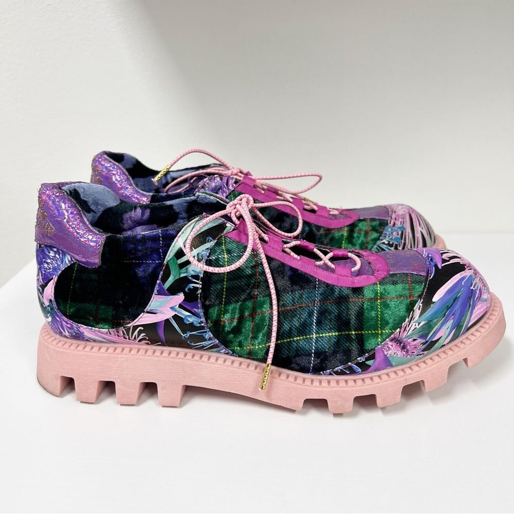 Irregular Choice Multicolor Lace Up Shoes